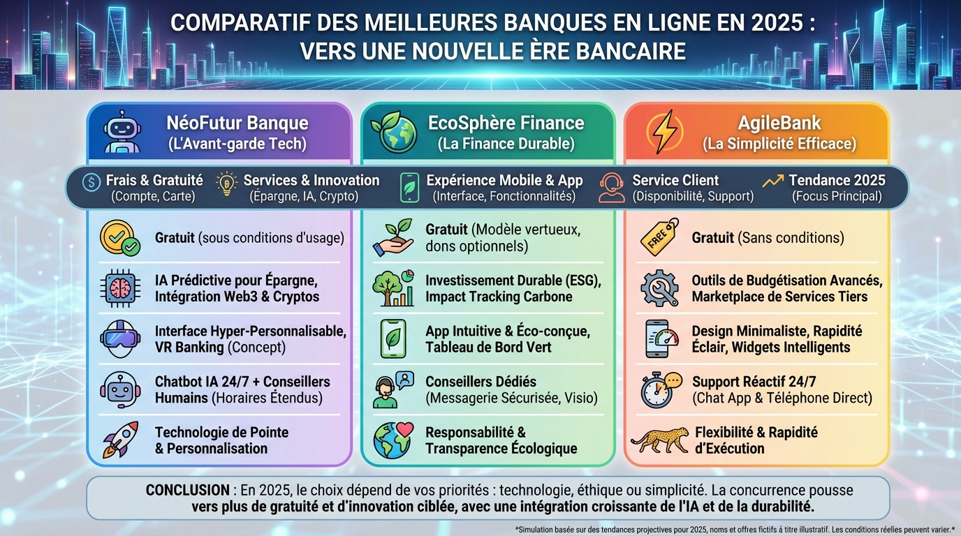 Comparatif des meilleures banques en ligne