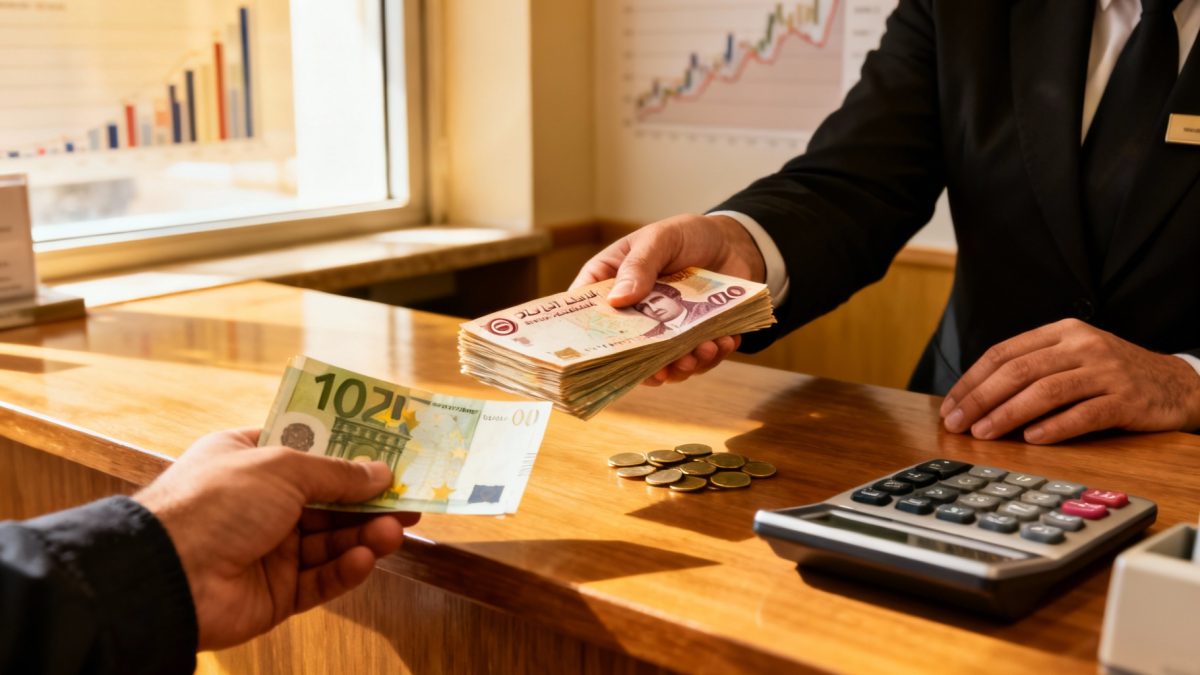 Meilleur taux de change en tunisie aujourd’hui