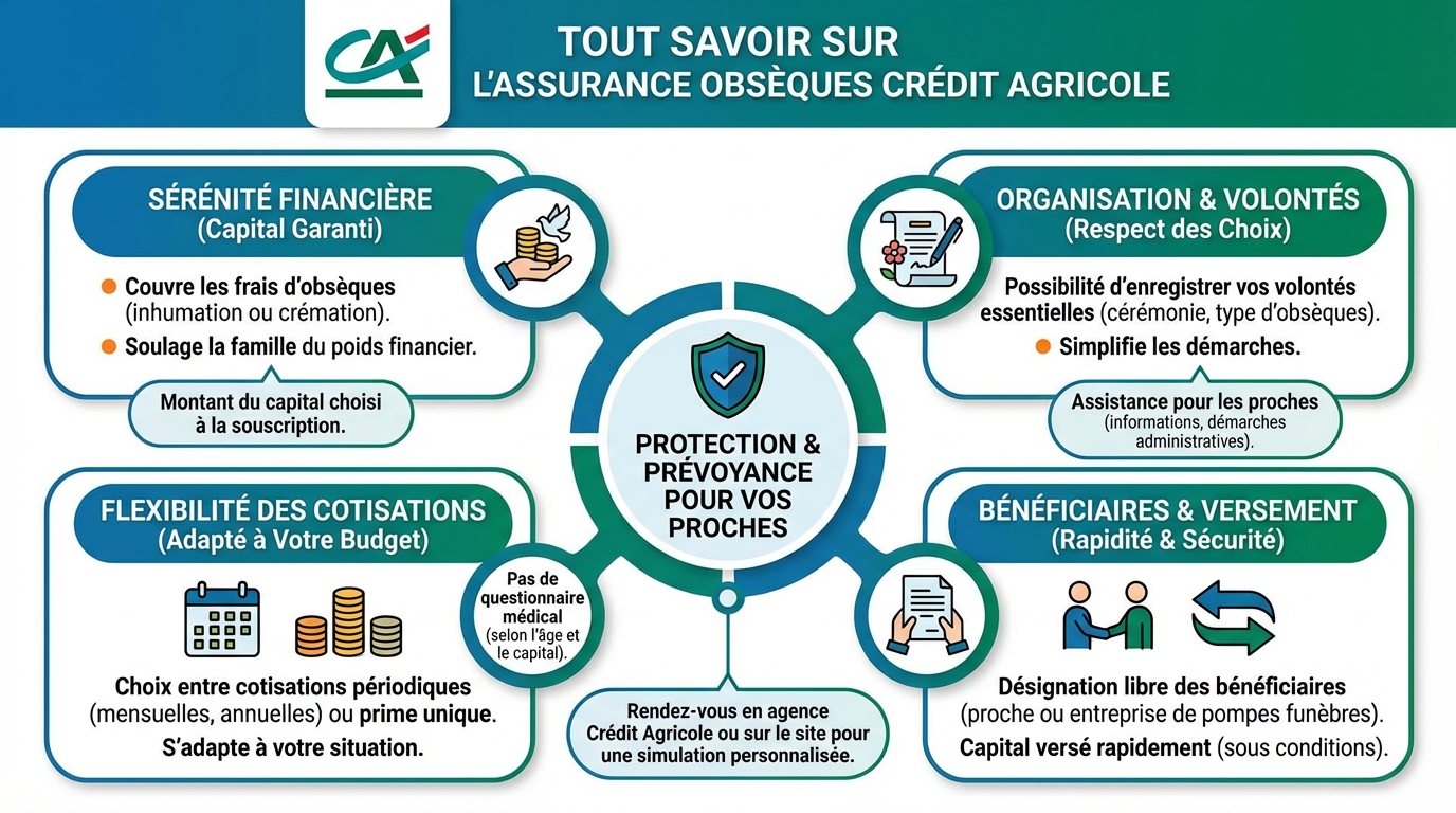 Comment fonctionne le contrat d'assurance obsèques ?