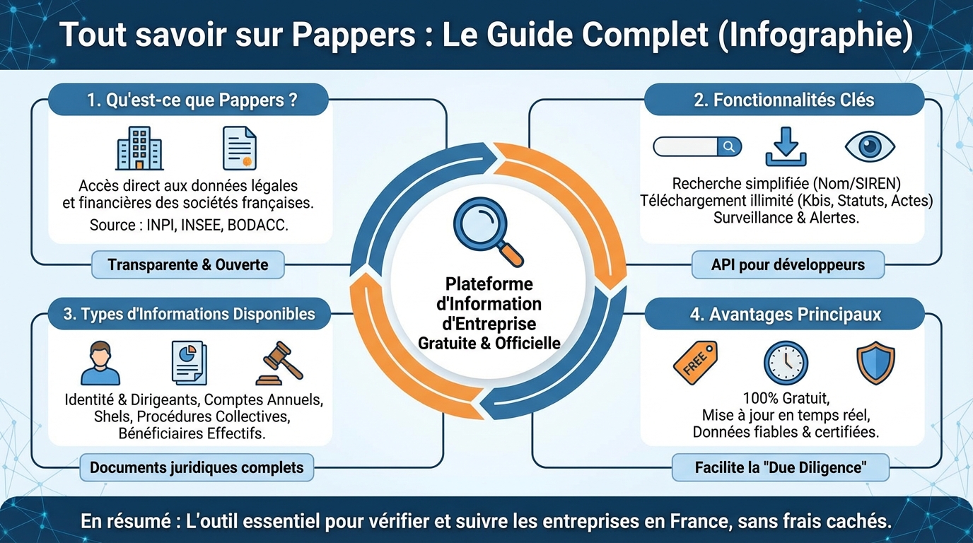 Les avantages de Pappers