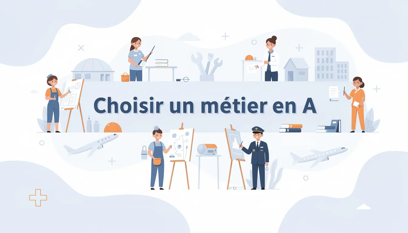 Choisir un métier en A