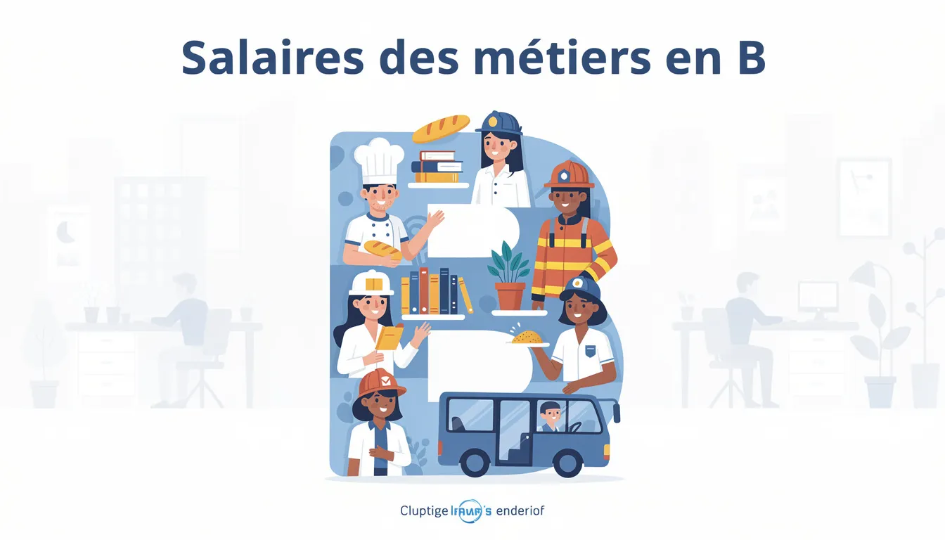 Salaires des métiers en B