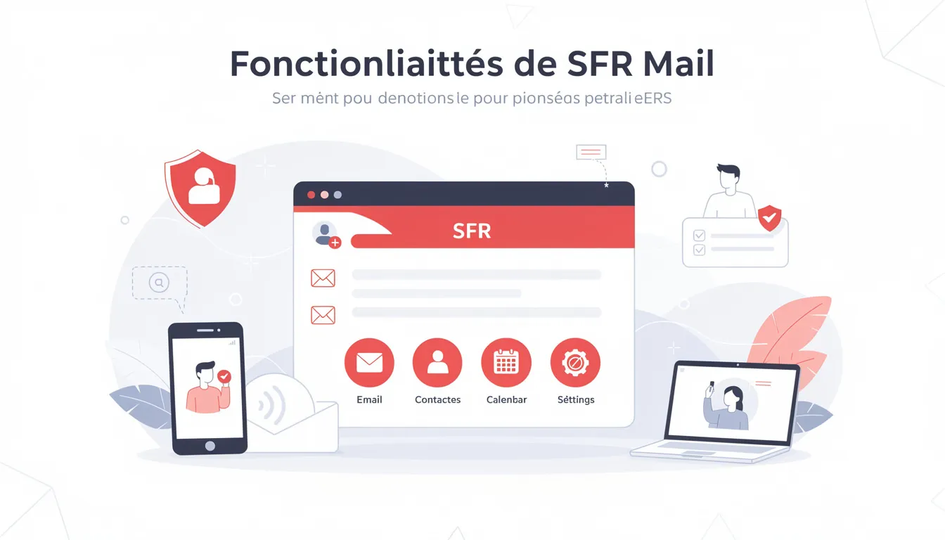 Fonctionnalités de SFR Mail