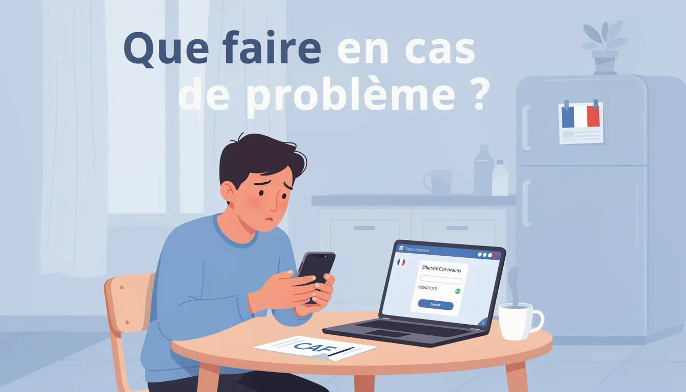 Virement CAF effectué mais rien sur mon compte : que faire ? 1 Que faire en cas de problème ?
