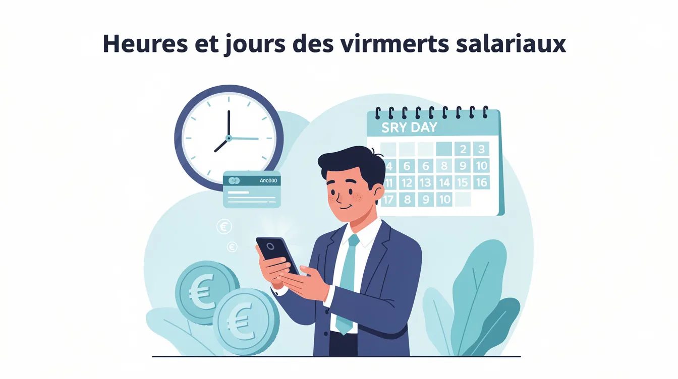 Heures et jours des virements salariaux