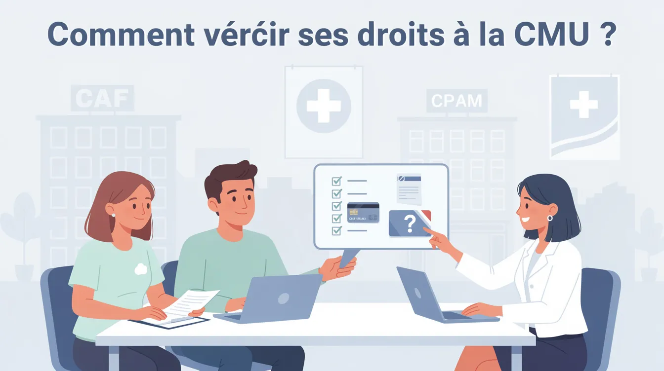Comment vérifier ses droits à la CMU ?