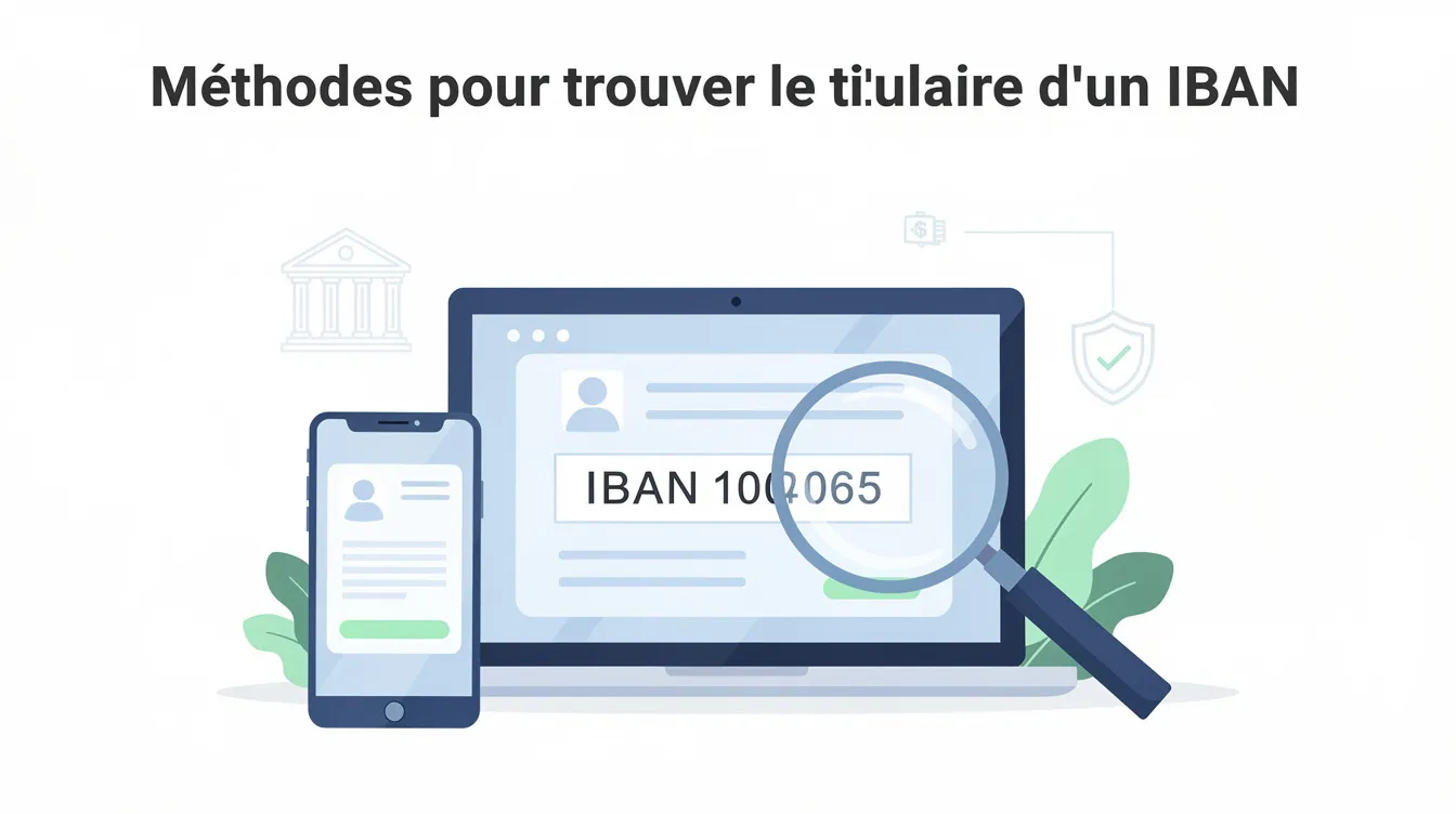 Méthodes pour trouver le titulaire d'un IBAN