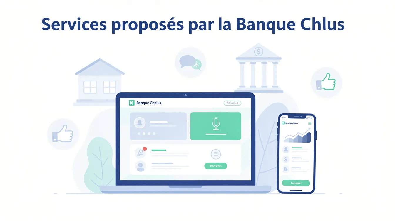 Services proposés par la Banque Chalus