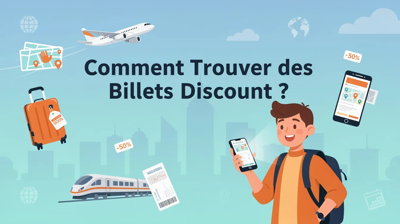 Découvrez les meilleurs billets discount pour vos voyages 1 Comment Trouver des Billets Discount ?