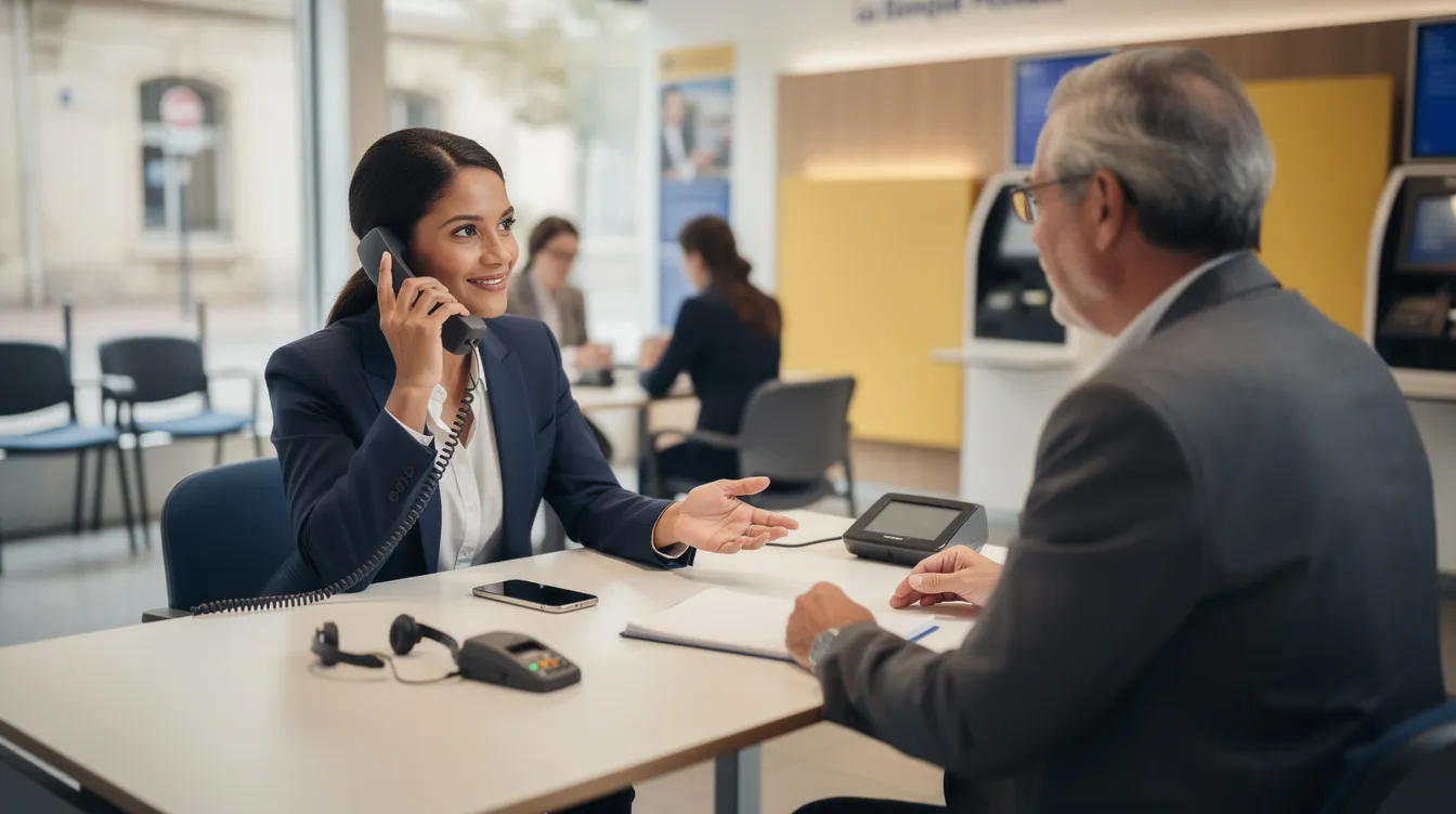 La banque postale : numéro gratuit et contact simplifié